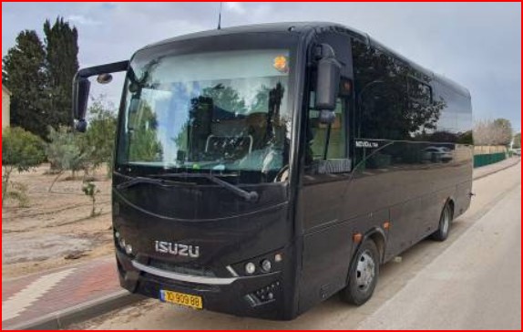 ירון המטייל אוטובוס מידיבוס מיניבוס נתיבות