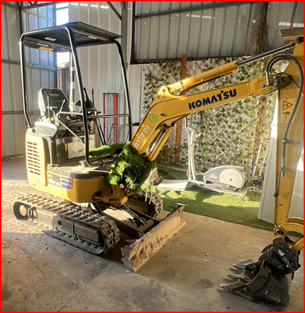 ל.ש פרויקטים - מיני מחפרון