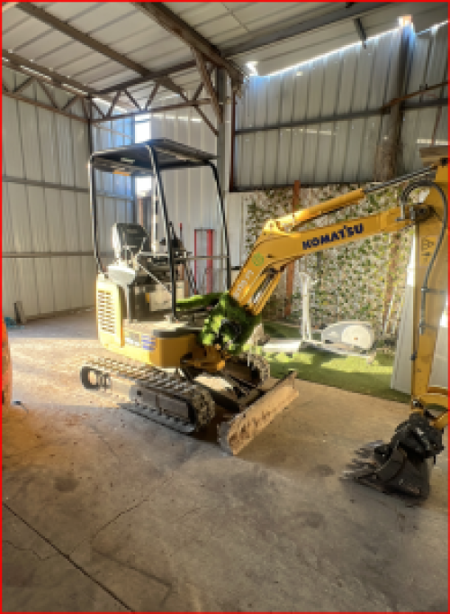 ל.ש פרויקטים - מיני מחפרון